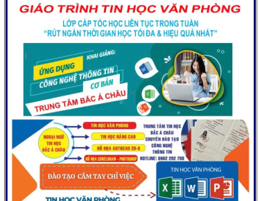 Học Tin Học Văn Phòng Ở Đâu Uy Tín Tại Mỹ Phước – Bến Cát?